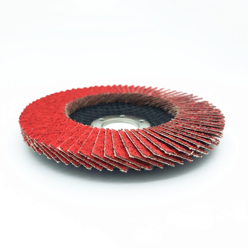 RF01C  Ceramic Flexible Grinding Flap Disc Wheel for Metal