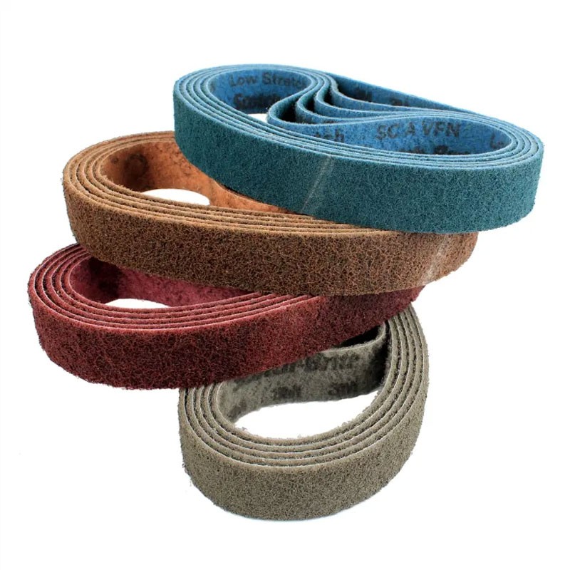 RF01B Pexmientas Abrasives 2 X 72 Inch Non Woven Sanding Belts for Knife Makers