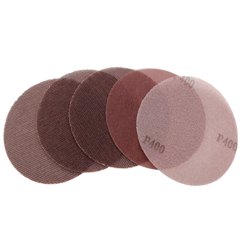 RS01M Aluminum Oxide Dust-Free Anti-Blocking Abrasive Mesh Sandpaper Disc
