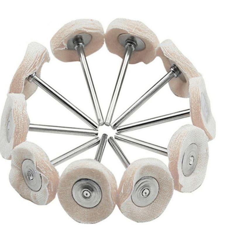 RC01W  Handle Cotton Thread Brush Wheel