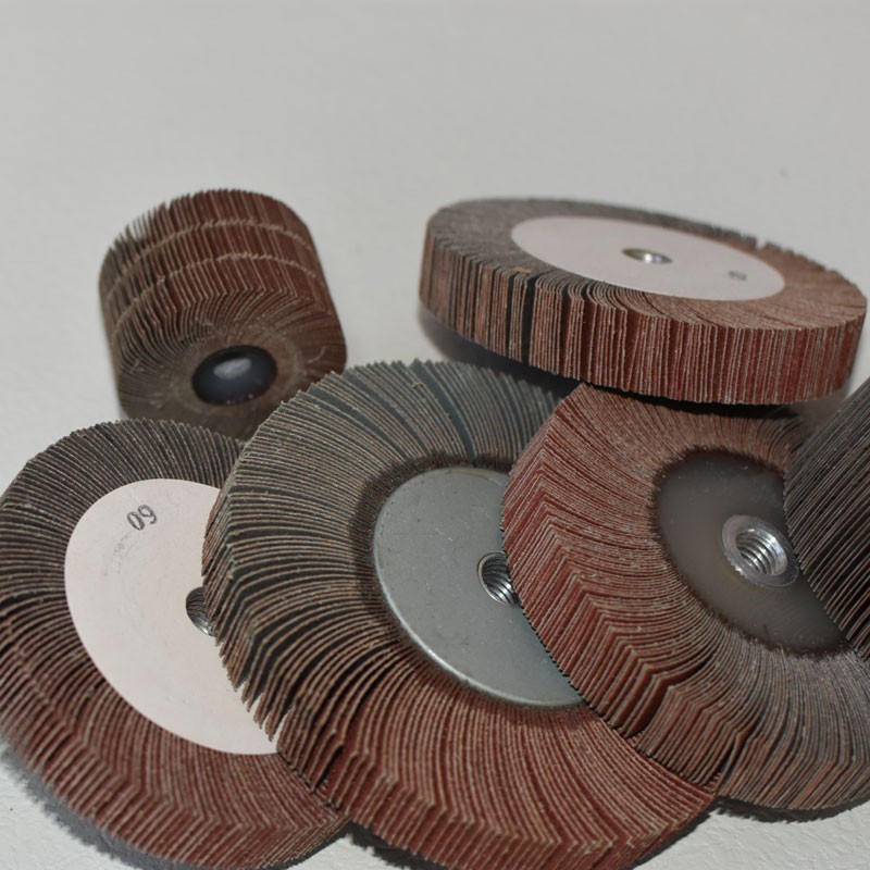 RF08H  Unmounted Flap Wheel for Grinding Pan or Kettle