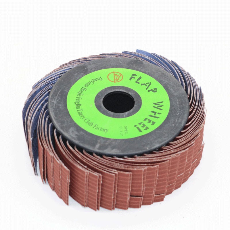 RF10H Flap Wheel Grinding Wheel for Stainless Steel Pipe Polishing