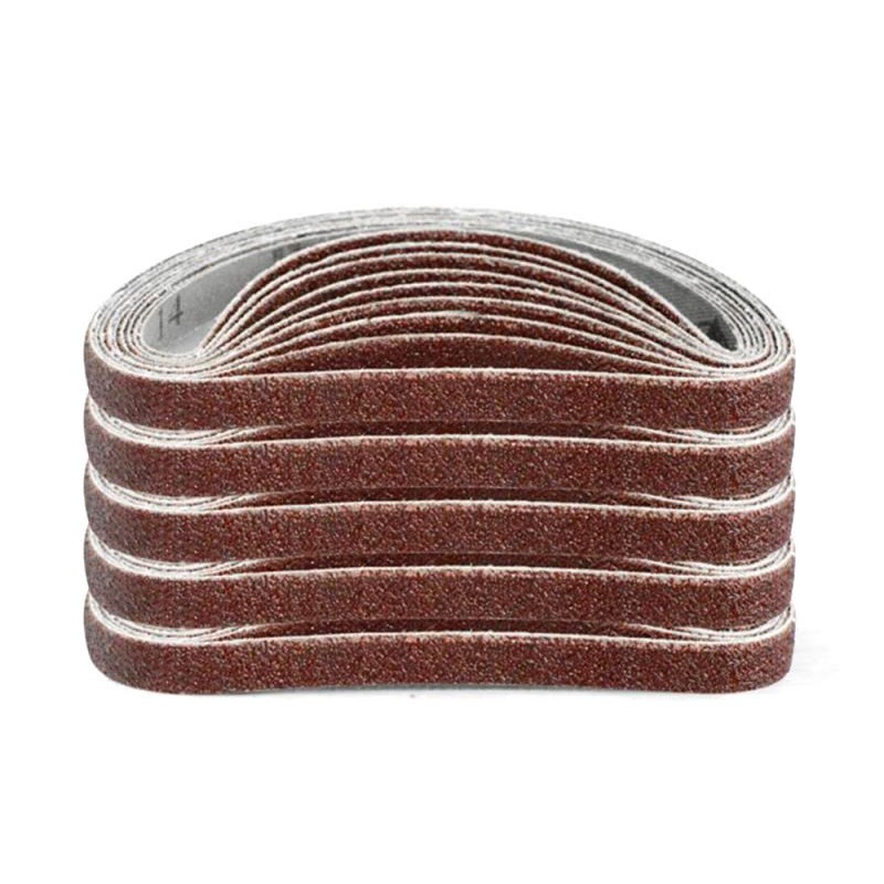 10*330mm Aluminum Oxide Abrasive Sanding Belt Roll Sanding Cloth Belt for Glass Polishing