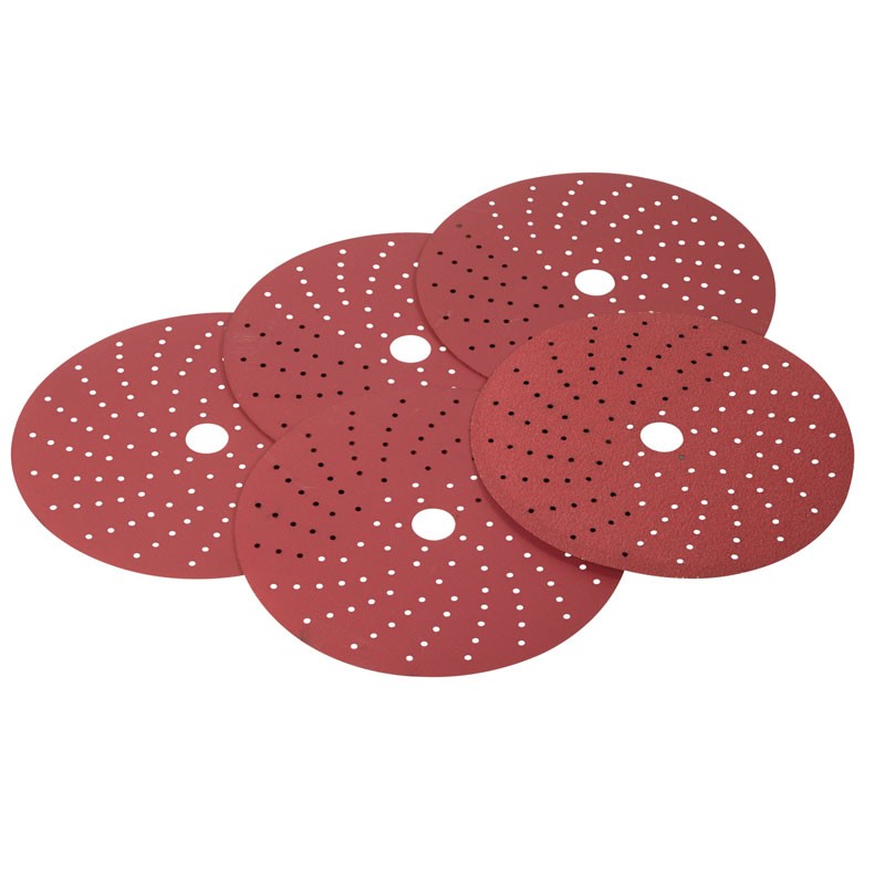 RC09D Cyclone Holes Purple Ceramic Sandpaper for for Auto Manufacturing and Refinishing