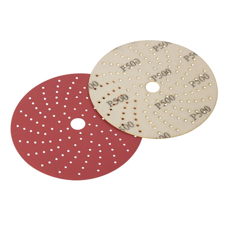 RC09D Cyclone Holes Purple Ceramic Sandpaper for for Auto Manufacturing and Refinishing