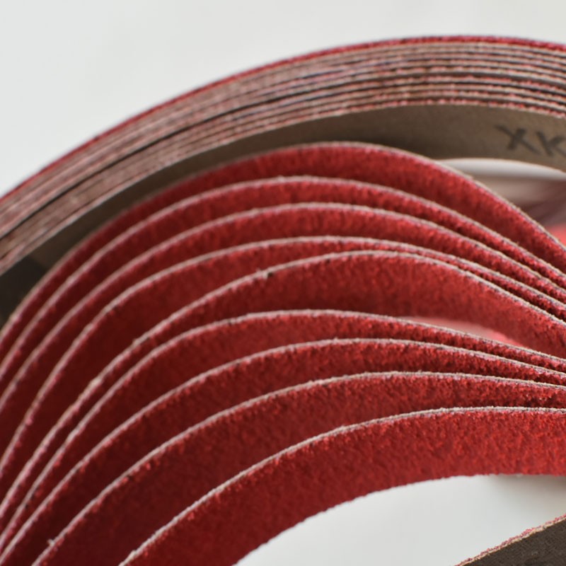 RBC07 30 Pack 1 X 30 Inch Ceramic Sanding Cloth Abrsive Belt Roll for Diamond