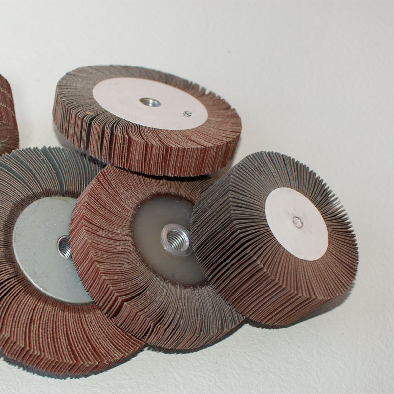 RF08H  Unmounted Flap Wheel for Grinding Pan or Kettle