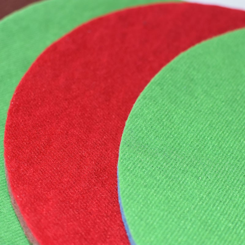 RF06D  Kitchen Cleaning Non-Woven Aluminium Oxide Abrasive Scouring Pad