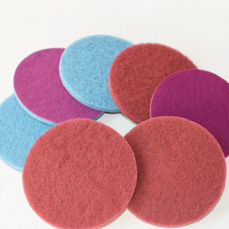RF06D  Kitchen Cleaning Non-Woven Aluminium Oxide Abrasive Scouring Pad