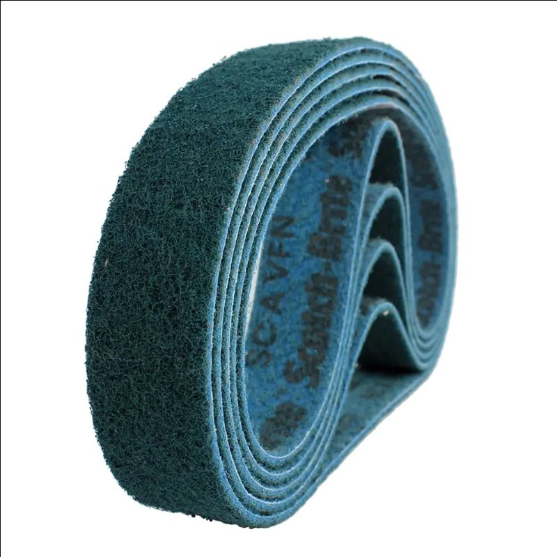 RF02B  Abrasives Nylon Sanding Belt Non-Woven Grinding Belt for  Abrasive Tool
