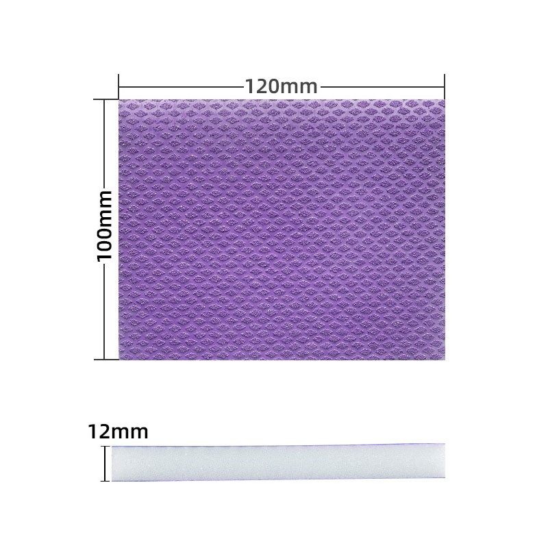 RF08S 120*100*12mm Pyramid Sponge Sanding Block for Cleaning P60-320