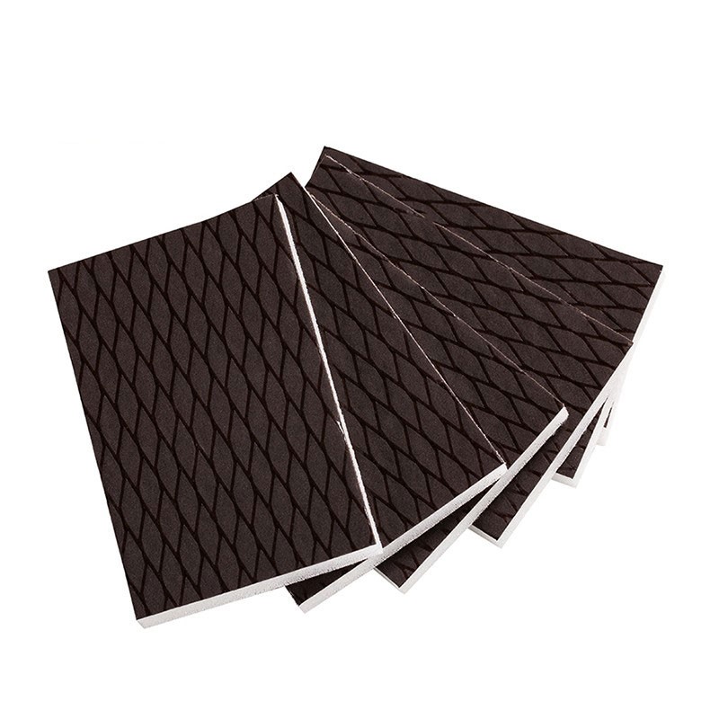 RF08S 120*100*12mm Pyramid Sponge Sanding Block for Cleaning P60-320