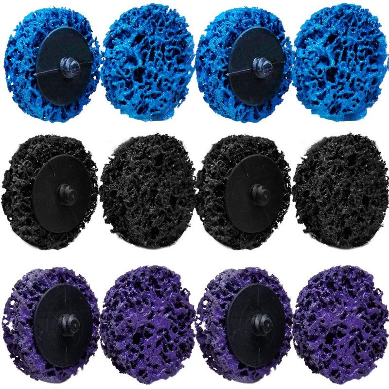 R04Q  Tr Type Lock Strip & Clean Medium Prep Pad Discs for Paint Removal