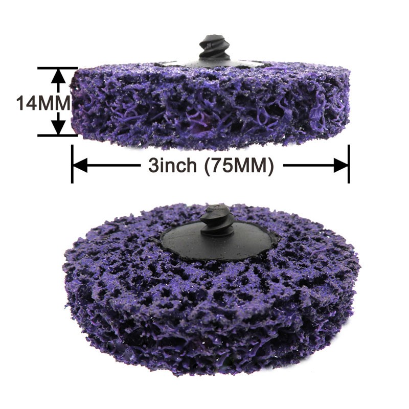 R04Q  Tr Type Lock Strip & Clean Medium Prep Pad Discs for Paint Removal
