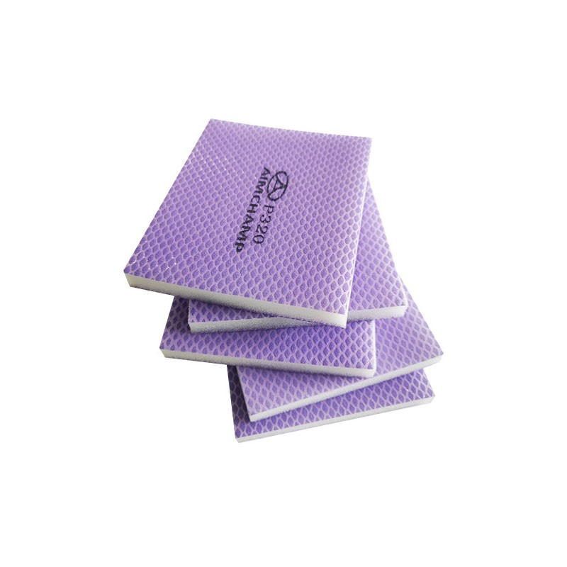 RF08S 120*100*12mm Pyramid Sponge Sanding Block for Cleaning P60-320
